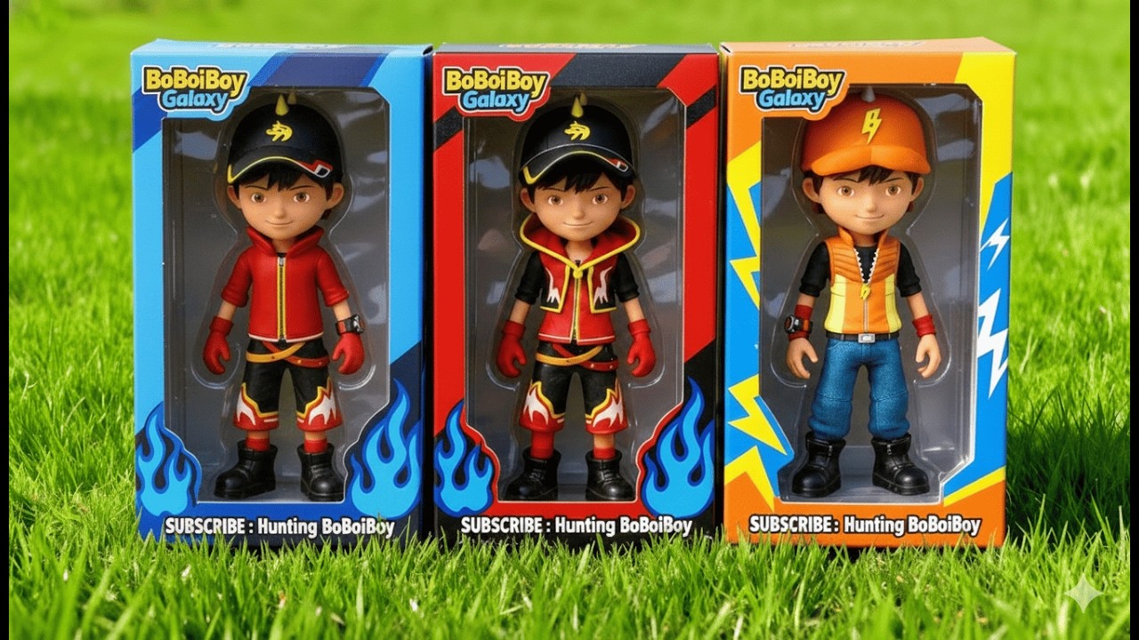 Hunting Figura BoBoiBoy! Dapet Mainan Terbaru & Keren!
