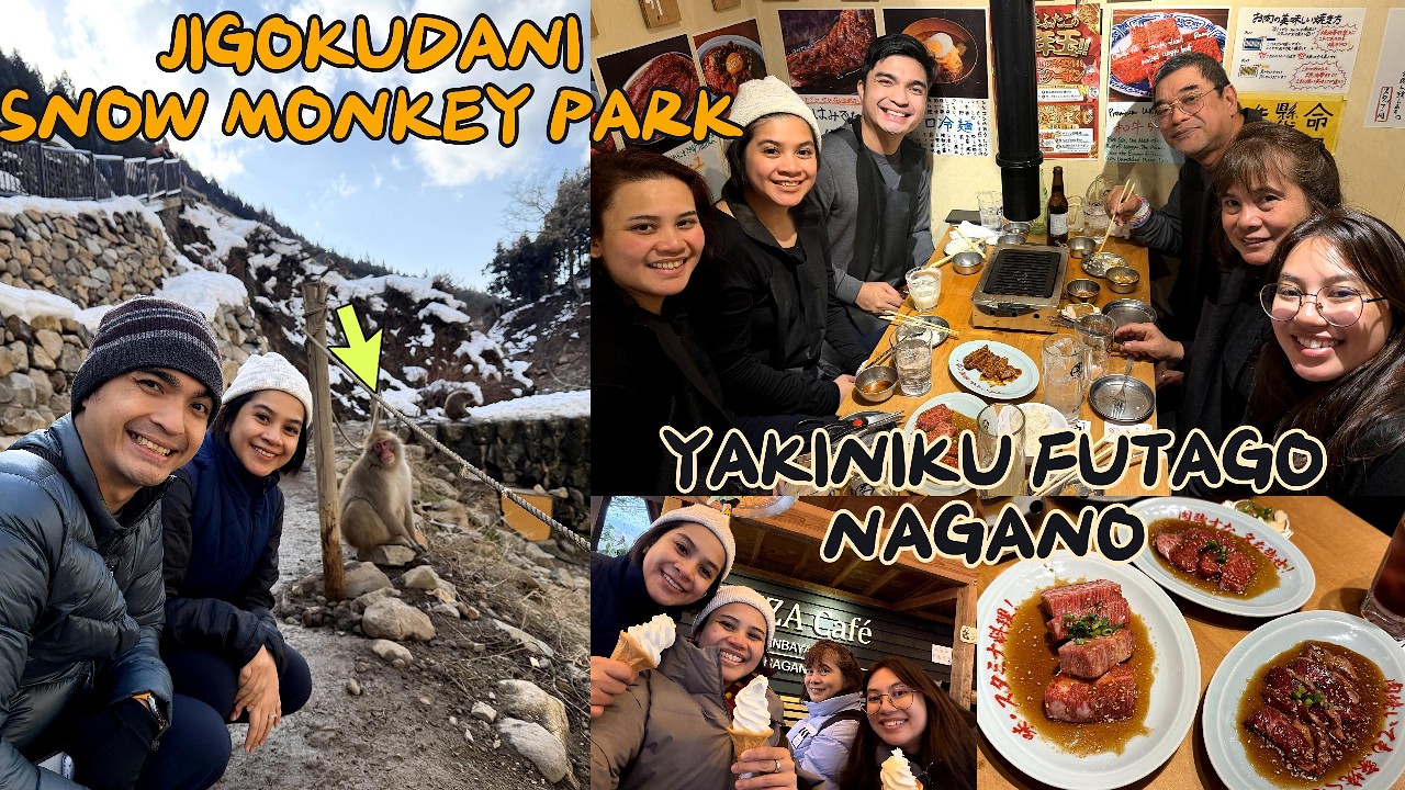 Jigokudani Snow Monkey Park | Yakiniku Futago | Smile Hotel | Nagano | Mia and Carl