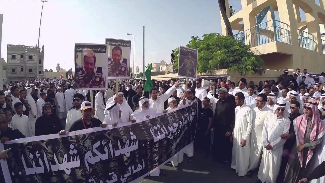 تشييع مهيب صنعه أبناء الوطن سنة وشيعة #الدالوه