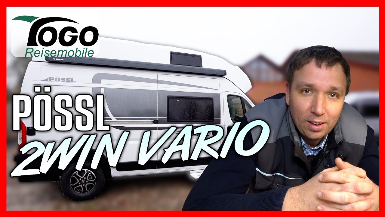 👪FÜR FAMILIEN: Kastenwagen mit 5.Sitzplatz und Hochdach👌Pössl 2Win Vario 2021 | TOGO REISEMOBILE