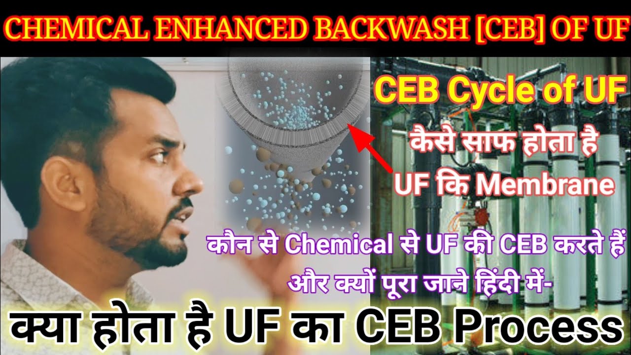 CEB procedure of UF | Chemical Enhanced Backwash | Chemical enhanced backwash in UF membrane