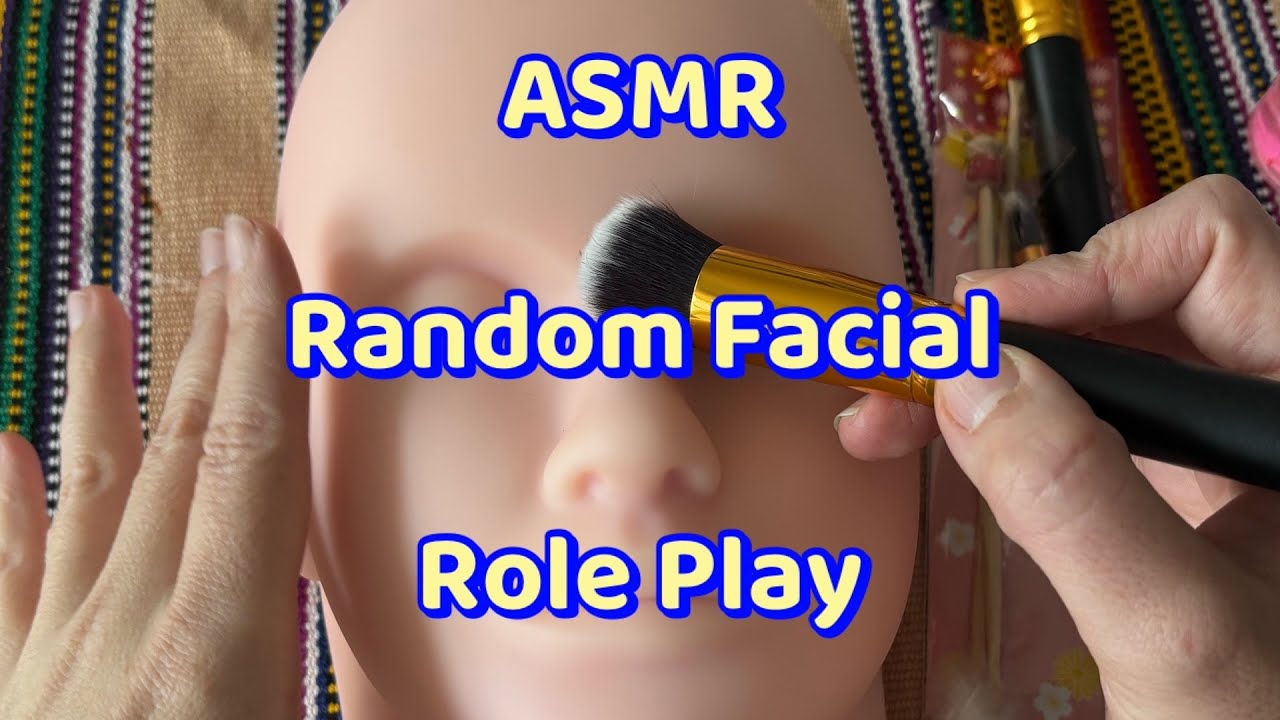 ASMR Случайная ролевая игра с выражением лица