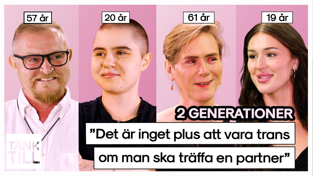 "När jag kom in i puberteten så dog jag" | Två generationer transpersoner om livet som trans
