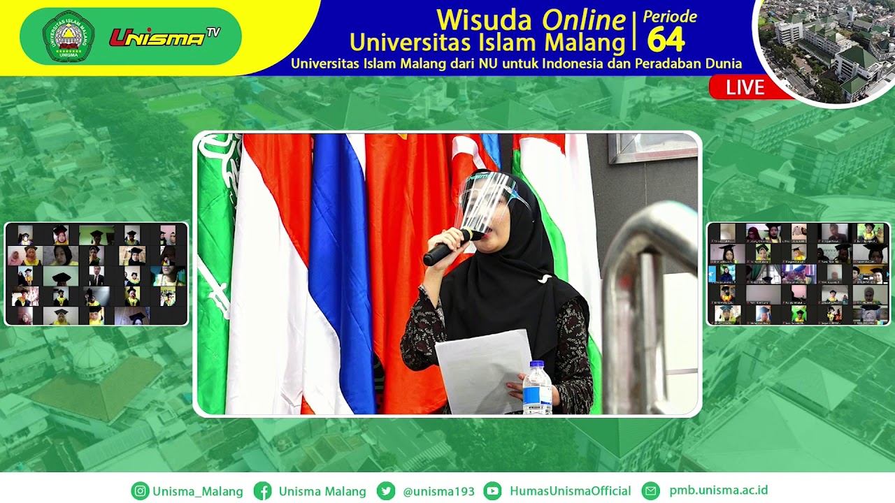 Wisuda Online Universitas Islam Malang Periode 64 Semester Genap