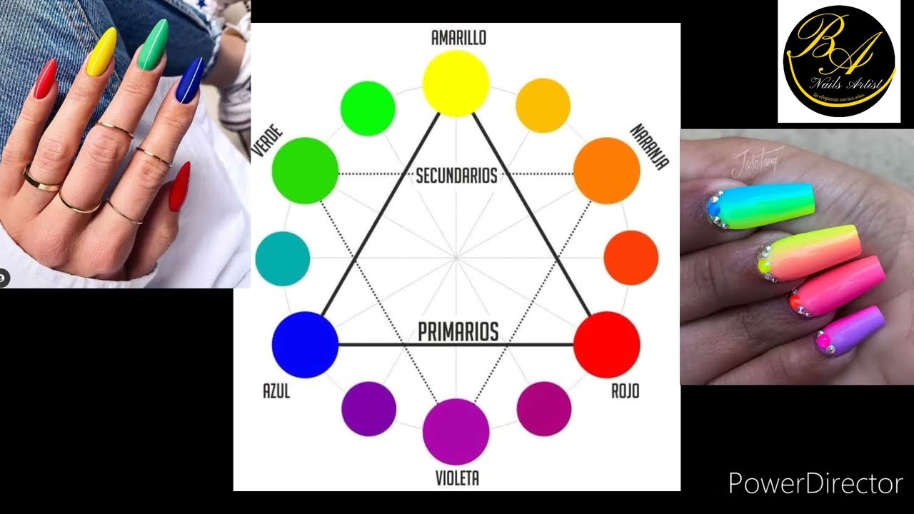 Colorimetría aplicada alas uñas acrílicas 1ra Parte