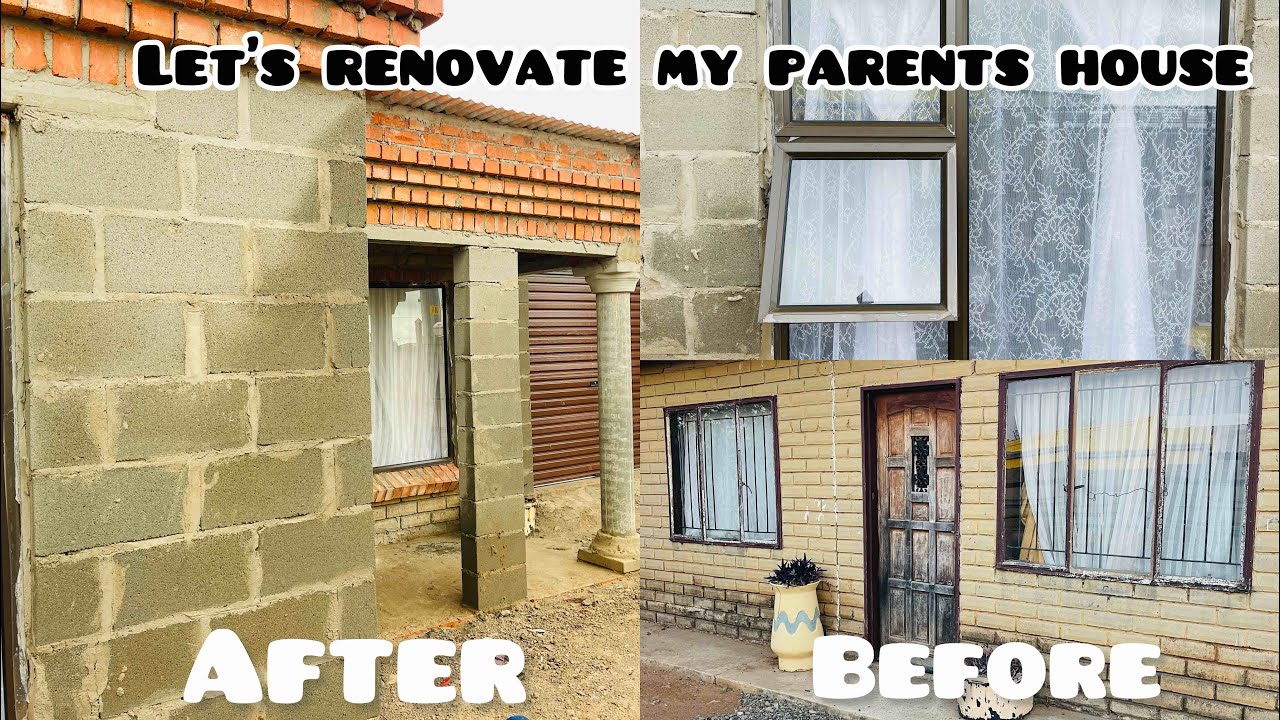 Renovations vlog: I renovated my dad’s house 🏡 | from RDP to 9 room😭🙏| Lord I’m grateful 🙏