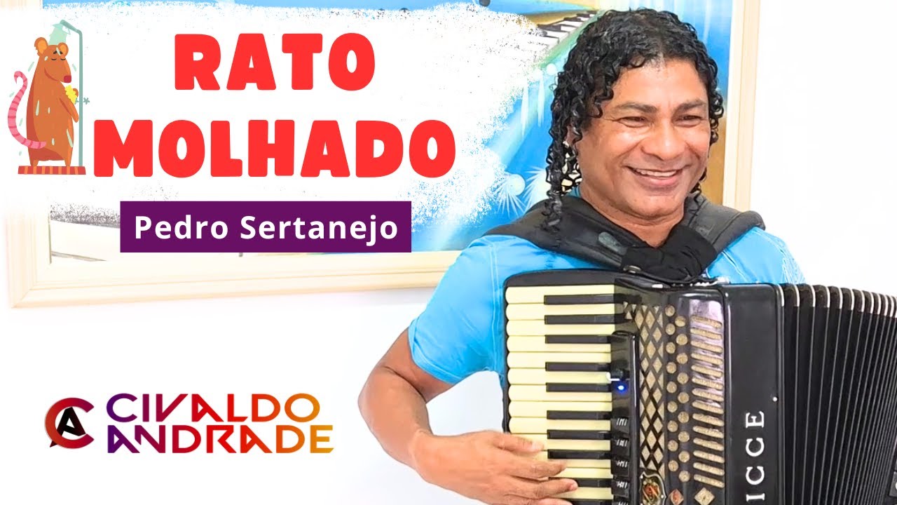 🎶 RATO MOLHADO 🐀💧 - Pedro Sertanejo (Por Civaldo Andrade 🪗)