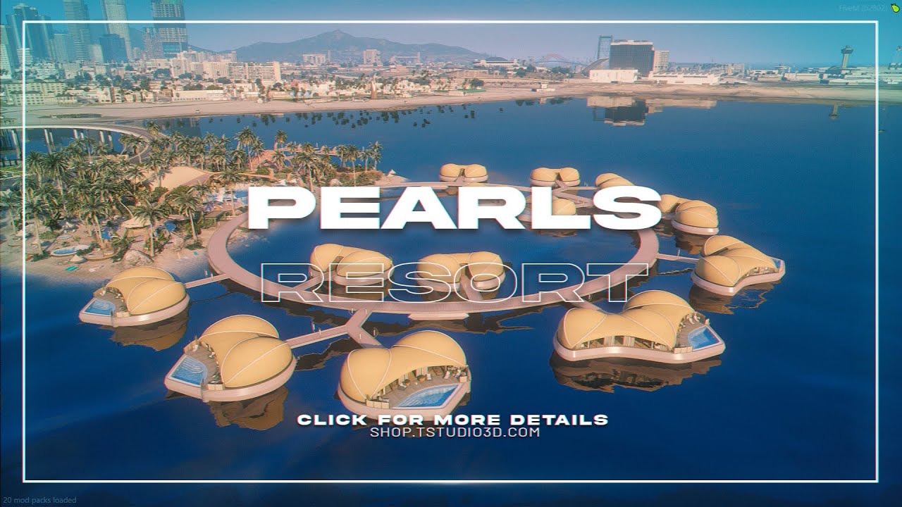 [MLO] Pearls Resort - Restaurant & Casino FiveM GTA 5 RP Interior