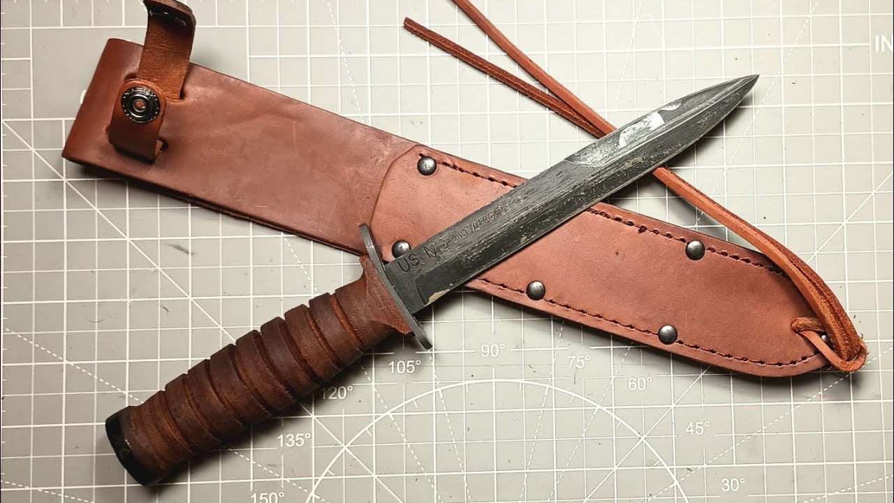 Ontario m3 trench knife handsome and capable