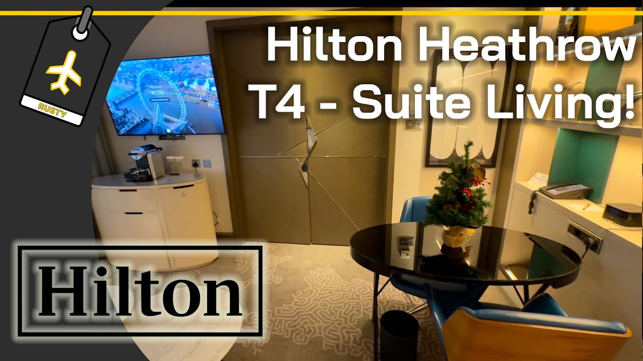 London Hilton Heathrow — Представительский люкс с кроватью размера «king-size» (Терминал 4)