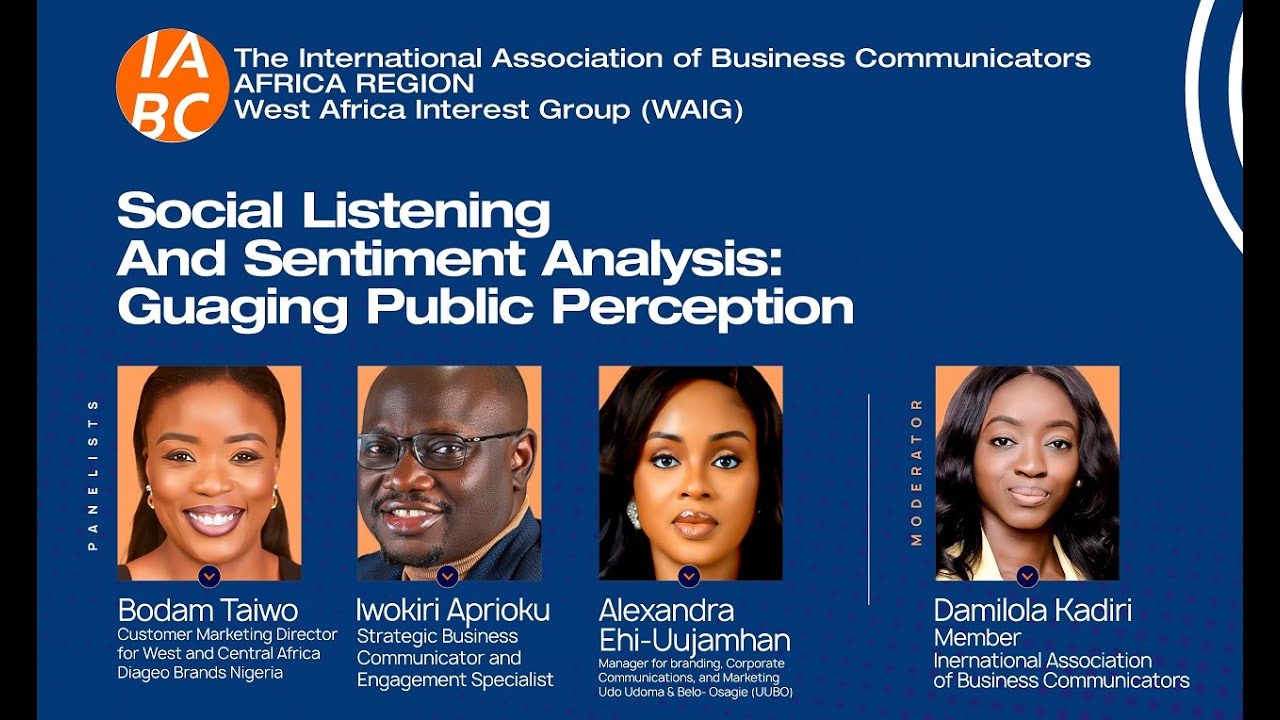 Social Listening and Sentiment Analysis Gauging Public Perception