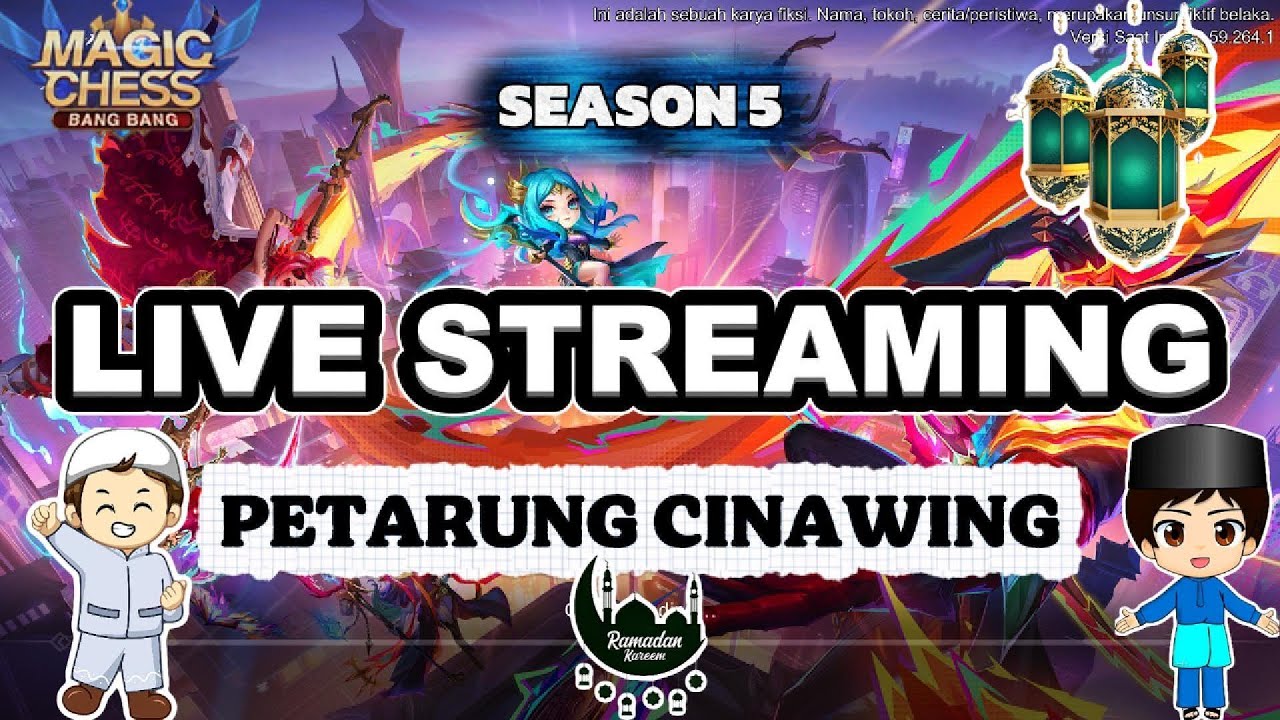 LIVE STREAMING,MABAR VIP,REQUEST COMBO,MINTA SURREN,MAGIC CHESS GO GO