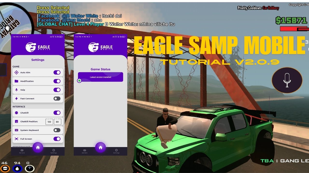 How to install eagle samp mobile | Malayalam | Samp mobile | An Zuruu Gaming