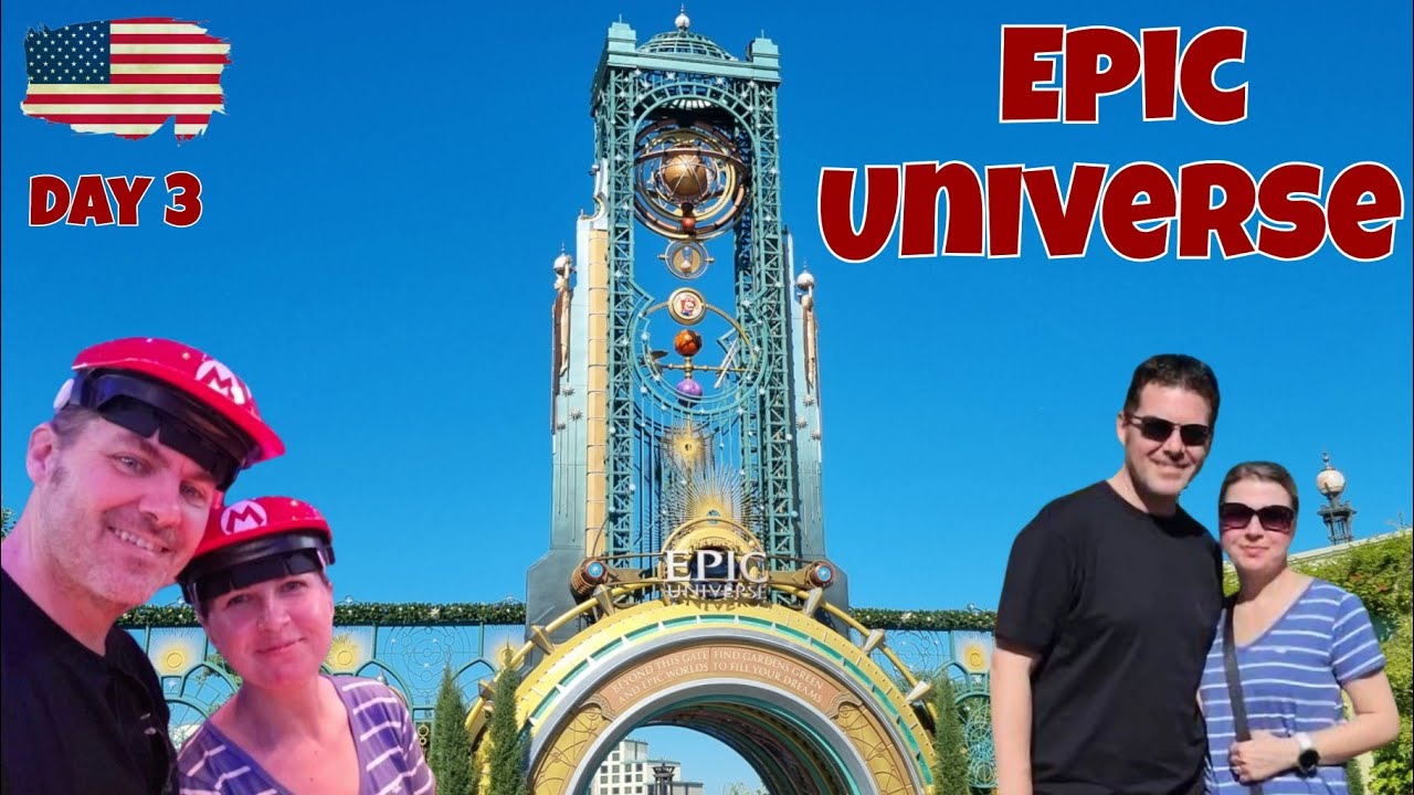 Day 3 - First Time FULL DAY at Epic Universe: All 5 Worlds + Epic Nighttime Experience! Nov 2025.