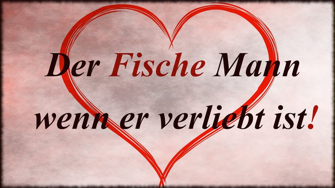Sternzeichen Fische Mann verliebt ❤️ – Mit welchem Partner er glücklich wird