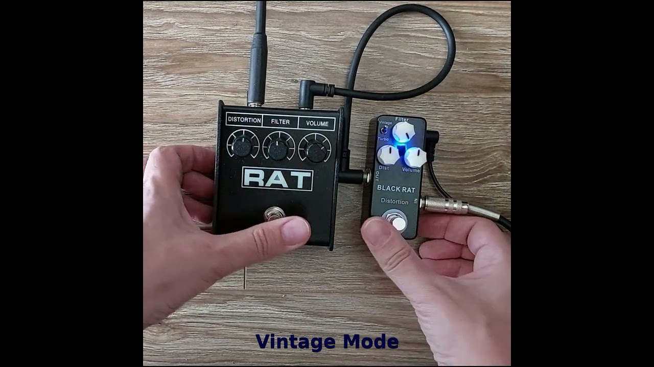 Mosky Black Rat vs Proco Rat 2 (no talking)