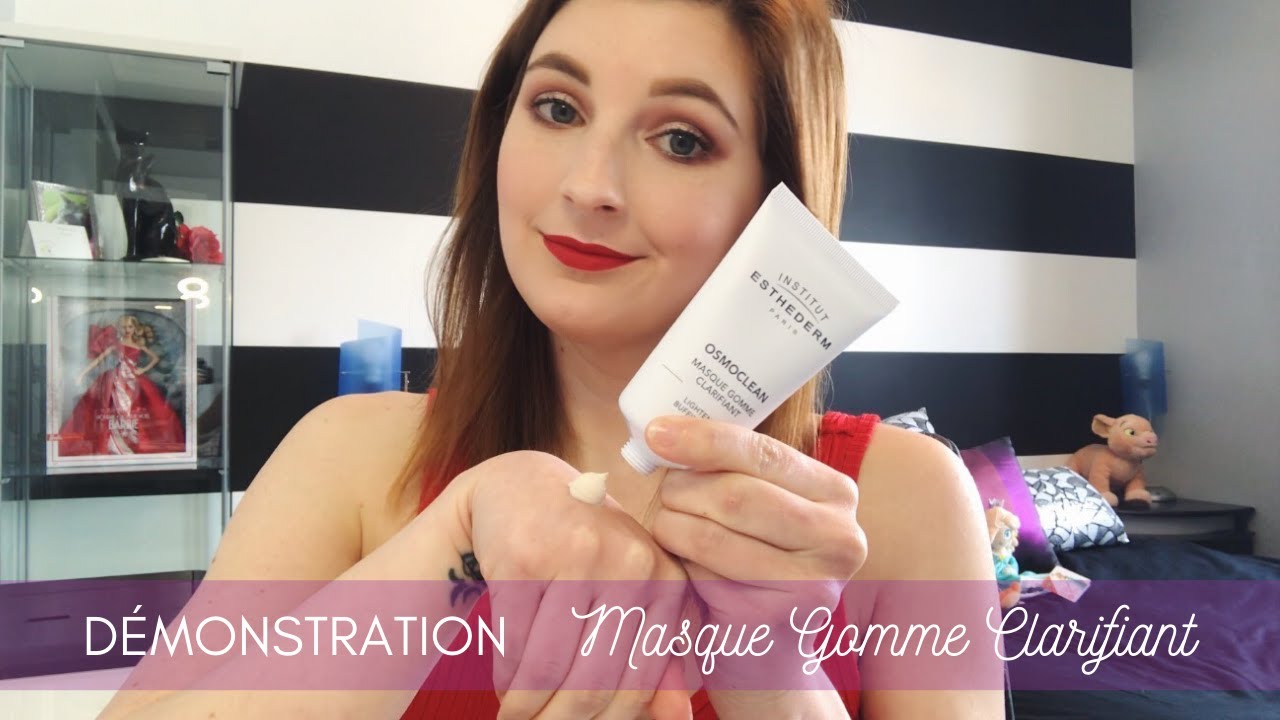 DÉMONSTRATION: MASQUE GOMME CLARIFIANT || Kathleen Bellerive || Institut Esthederm
