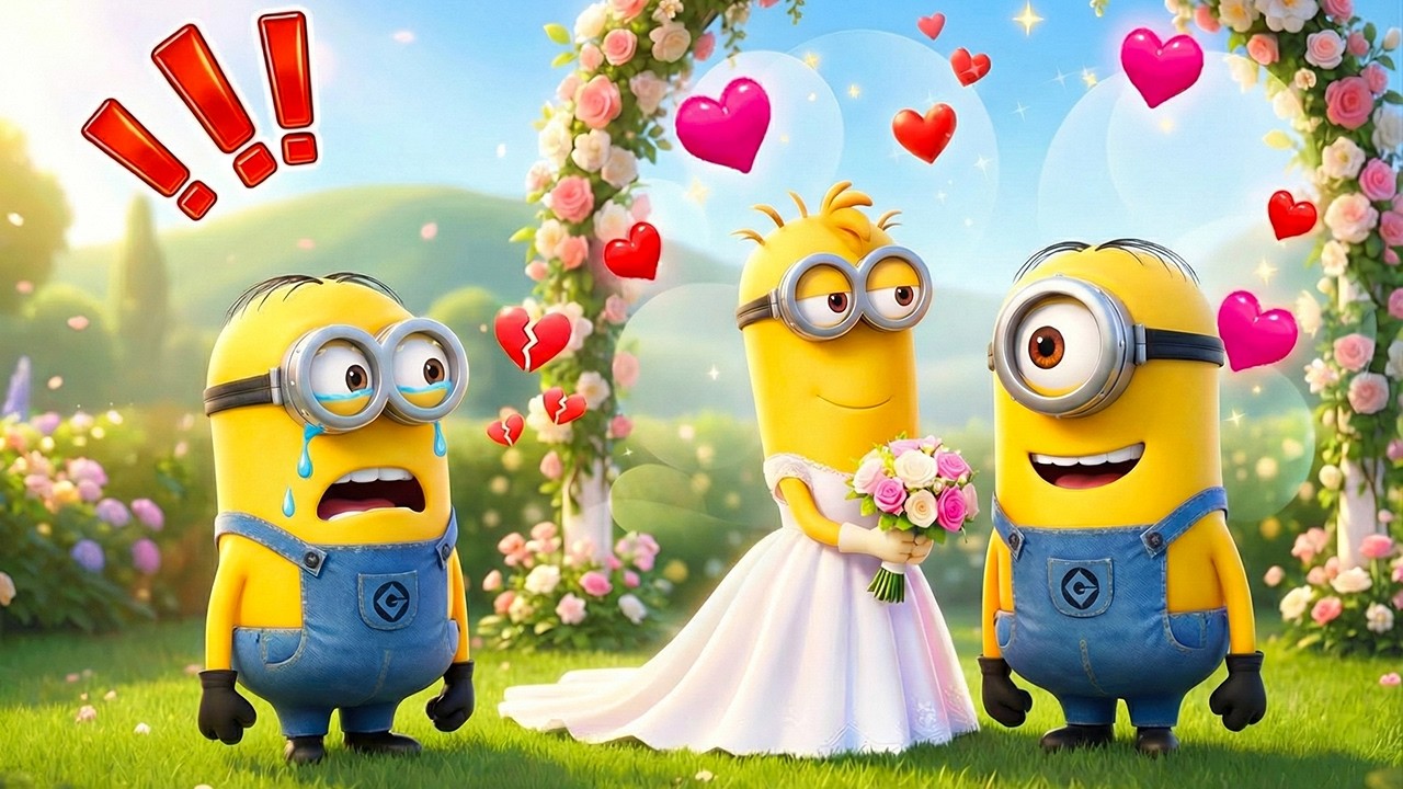 Minion Love Drama… She Chose Him!💘 | Funny Minion Animation