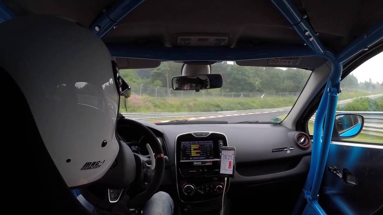 Renault Clio 4 RS | Nürburgring Nordschleife | 8:08 BTG | 26.07.16