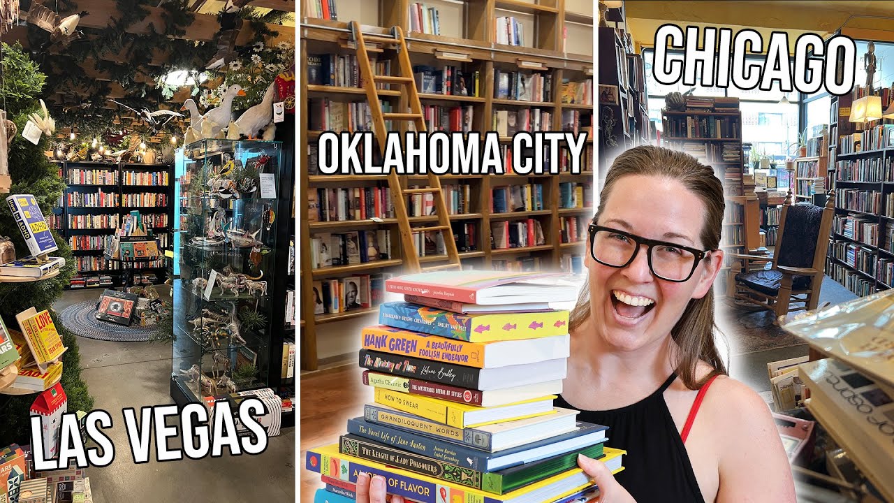 I Visited 18 Indie Bookstores Across America!