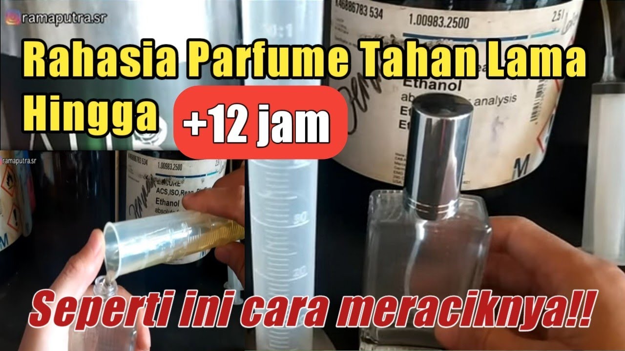 CARA MERACIK PARFUM REFILL AGAR WANGI TAHAN SEHARIAN ! | Terbukti ketahanannya