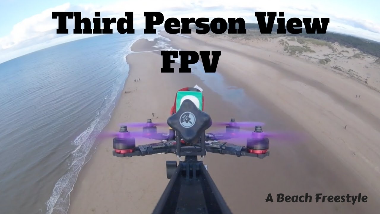 Third Person View FPV MiniQuad Flying - QAV210