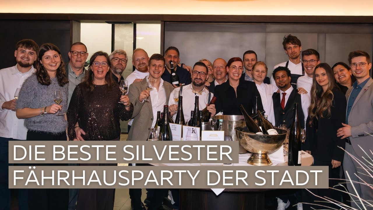 Silvester FÄHRHAUSPARTY in Koblenz: Feiern, Genuss & Feuerwerk an der Mosel 🥳