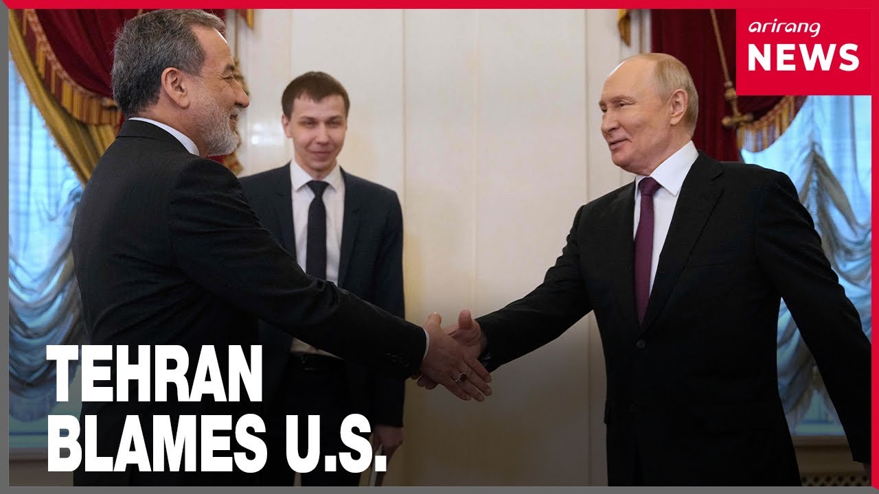 Iran blames U.S. for failed dialogue, holds talks with Russia
