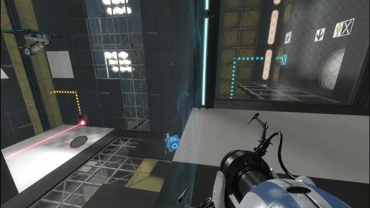 Portal 2 - Co-Op - Course 6 Art Therapy - Chamber 9 and The End