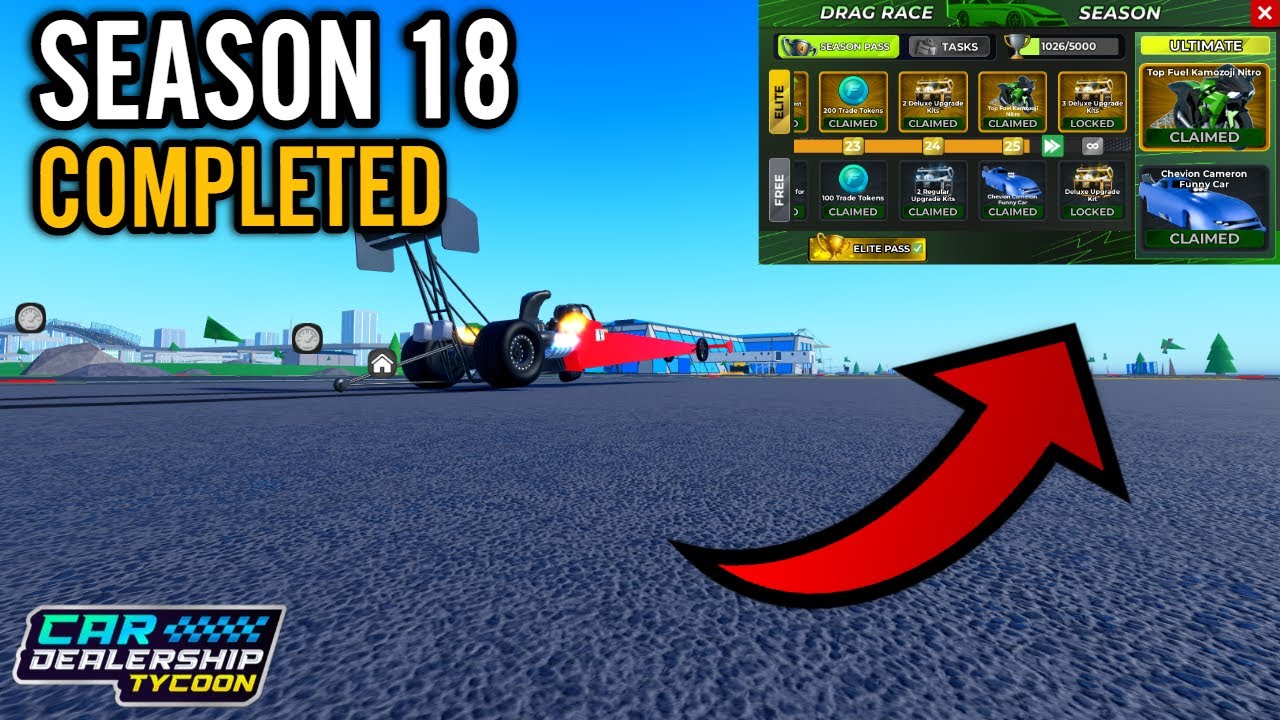I JUST COMPLETED SEASON 18 IN CAR DEALERSHIP TYCOON!!