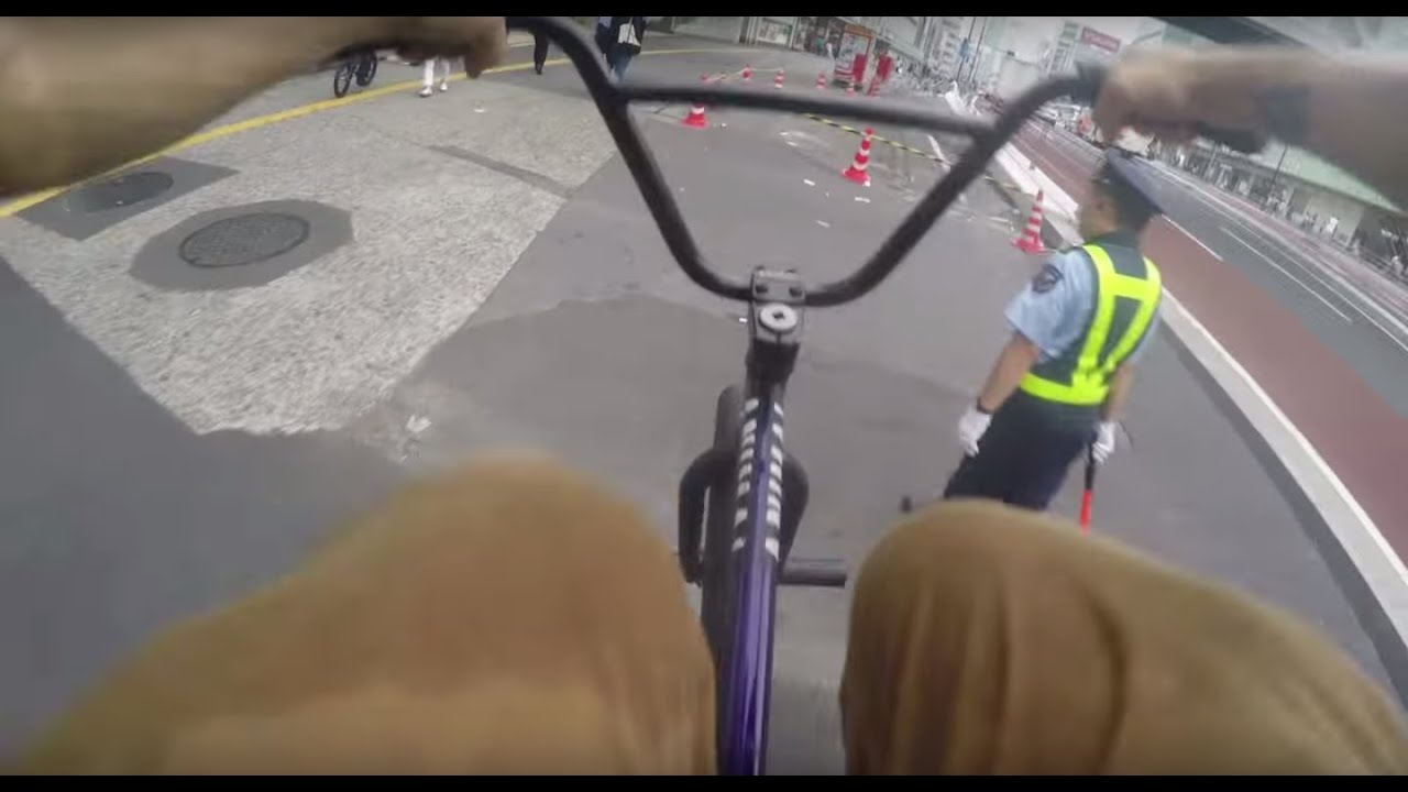 RIDING BMX ALL DAY AND NIGHT IN JAPAN