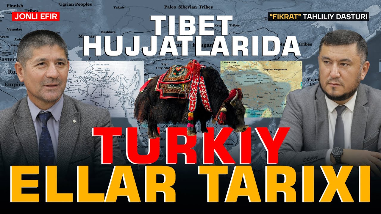 🔴Turkiy ellar tarixi Tibet hujjatlarida #fikratuz