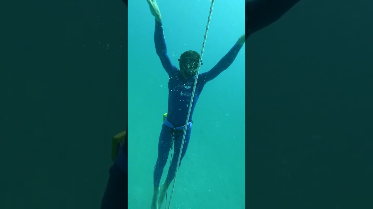 Training Constant Weight No Fins with Freediving Seychelles