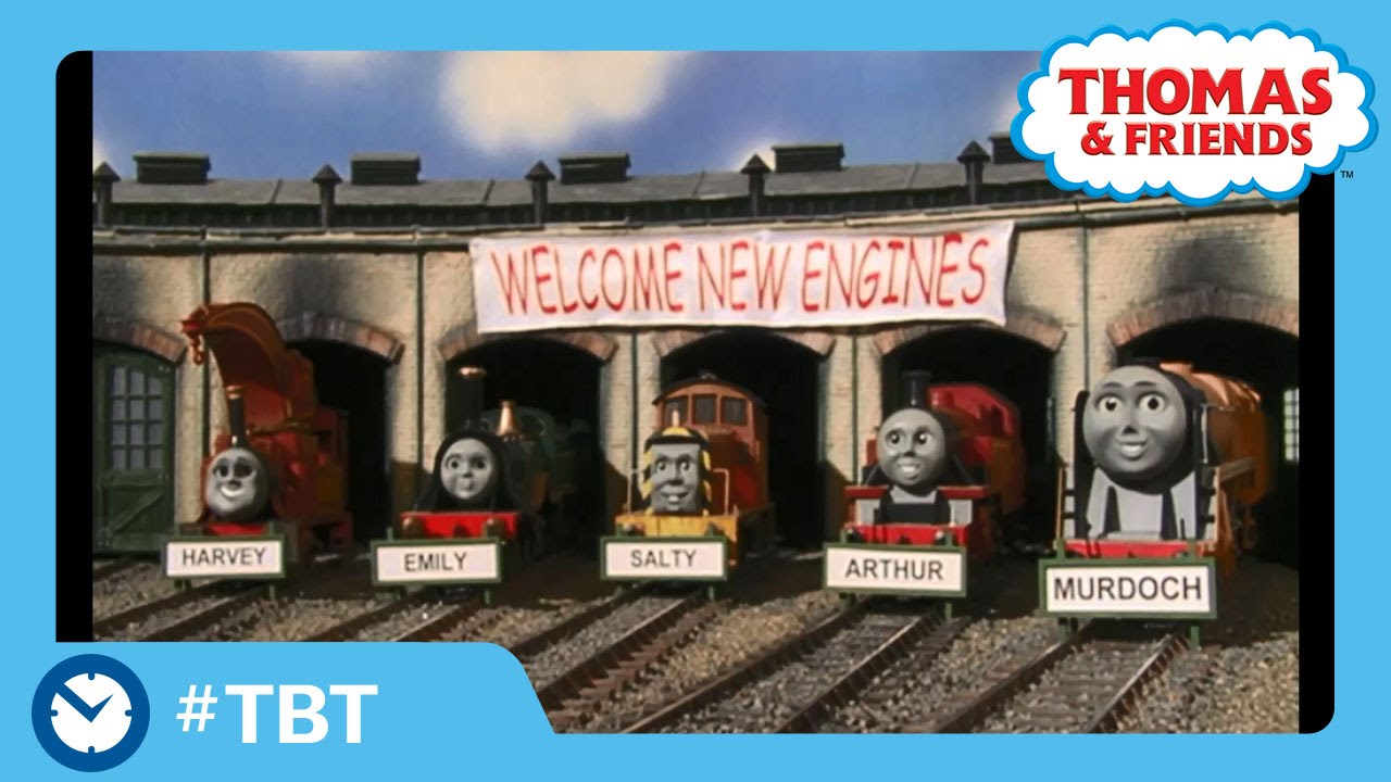 Thomas & Friends UK: Five New Engines In The Shed