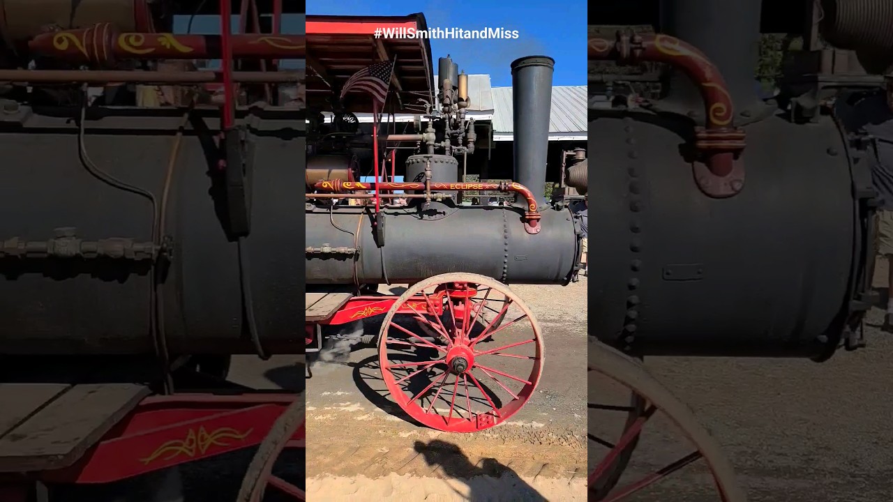 Eclipse Steam Engine Arcadia MD Steam Show 2023 #willsmithhitandmiss