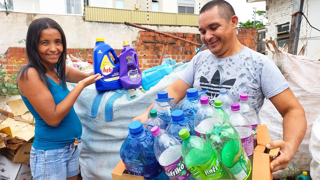COMPENSA CATAR OU COLETAR RECICLAGEM? da pra viver disso♻💲❓