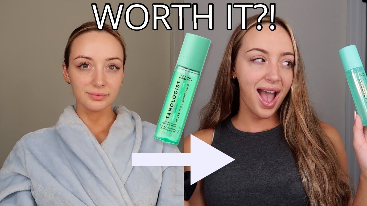 Tanologist Self Tan Hydrating & Brightening Face Mist Honest Review | Self Tanner Review!