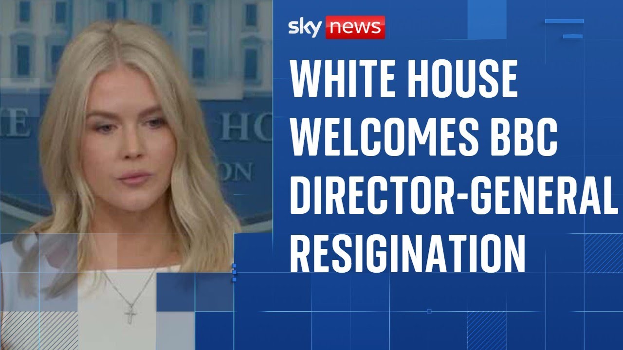 White House celebrates BBC director-general resignation