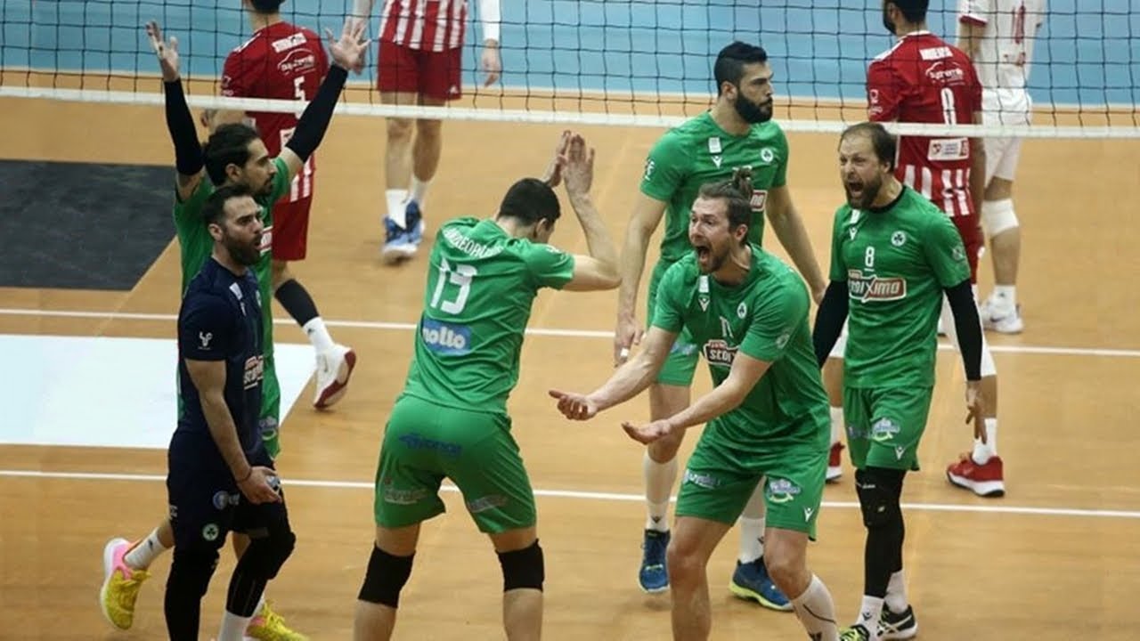 Παναθηναϊκός - Ολυμπιακός 3-0 | Highlights | Volley League Ανδρών