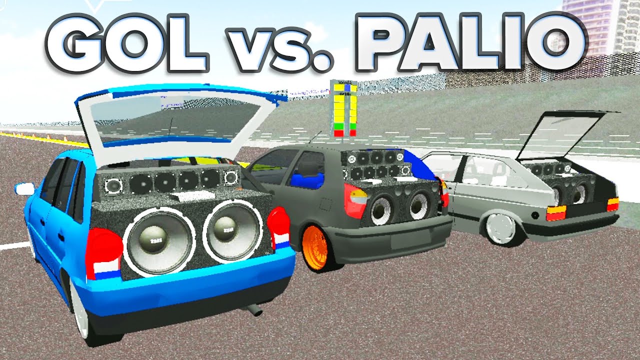 ARRANCADA COM SOM DE GOL vs. PALIO! - Corrida Livre Multiplayer