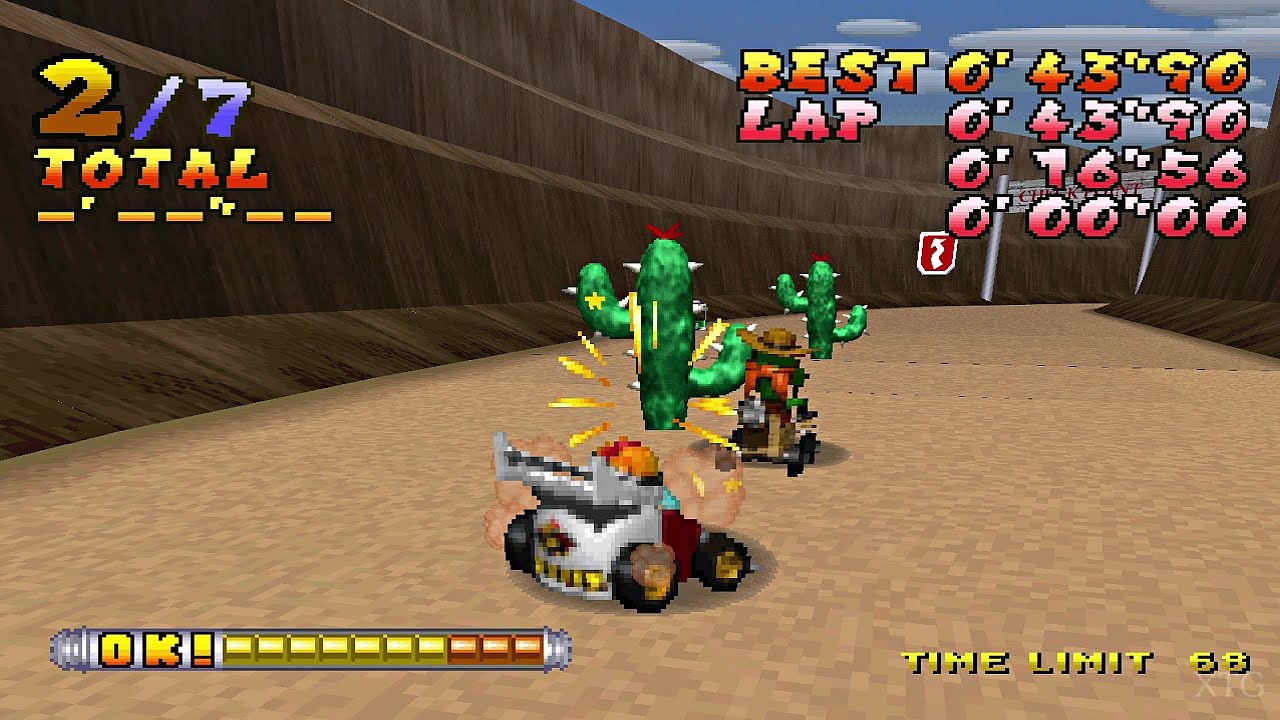 Extreme Go-Kart Racing PS1 Gameplay HD