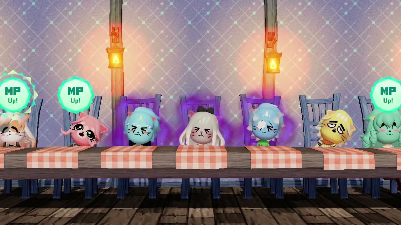  Triple bleurgh! (Meowtopia/Miitopia) 