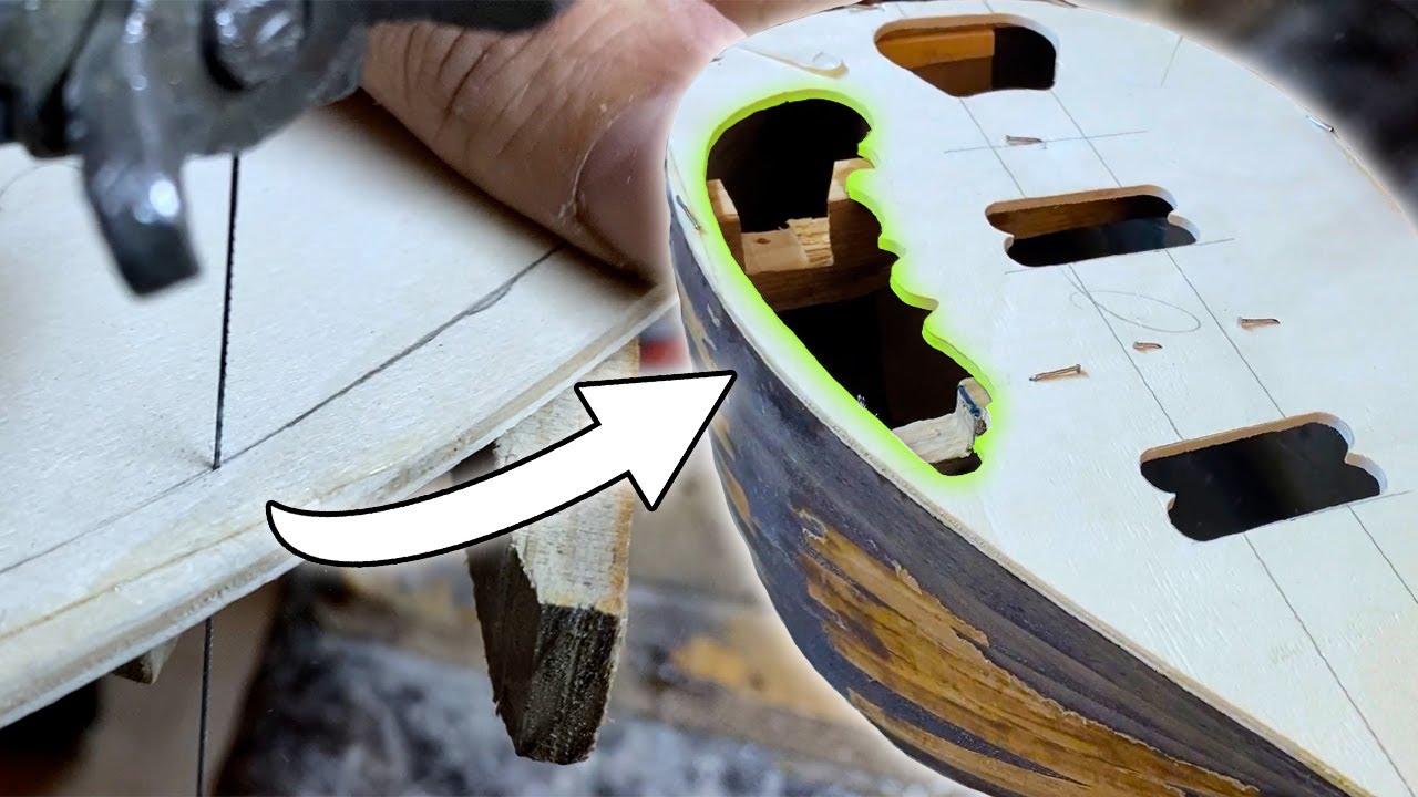 İNCE EL İŞÇİLİĞİ! | Elektro Bağlama Yapımı ( 2 ) #yapraksazevi