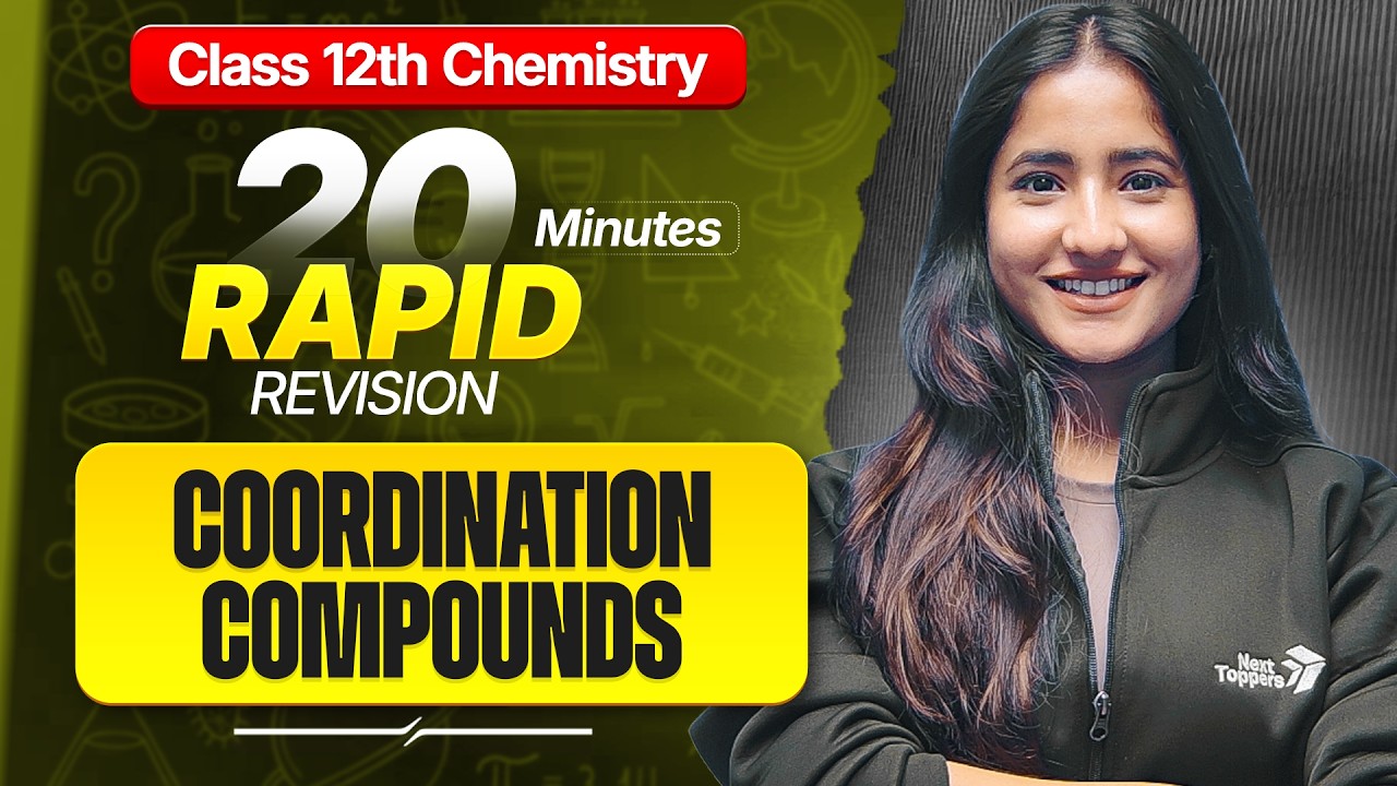Coordination Compounds Class 12 0ne Shot | CBSE 12th Chemistry Chapter-5 Important Questions