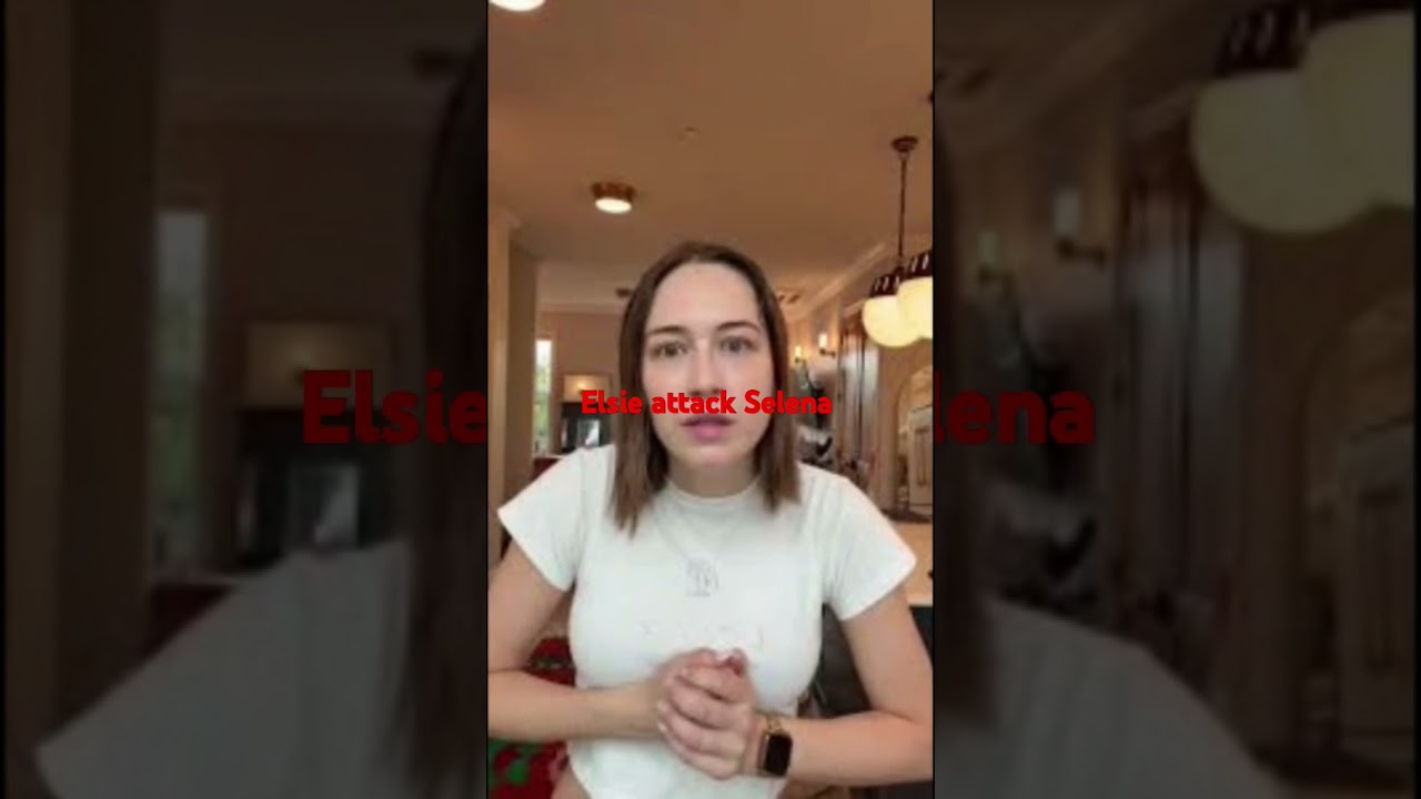 Elsie Hewitt Attacks Selena Gomez Over her relationship with Benny Blanco. #selenators