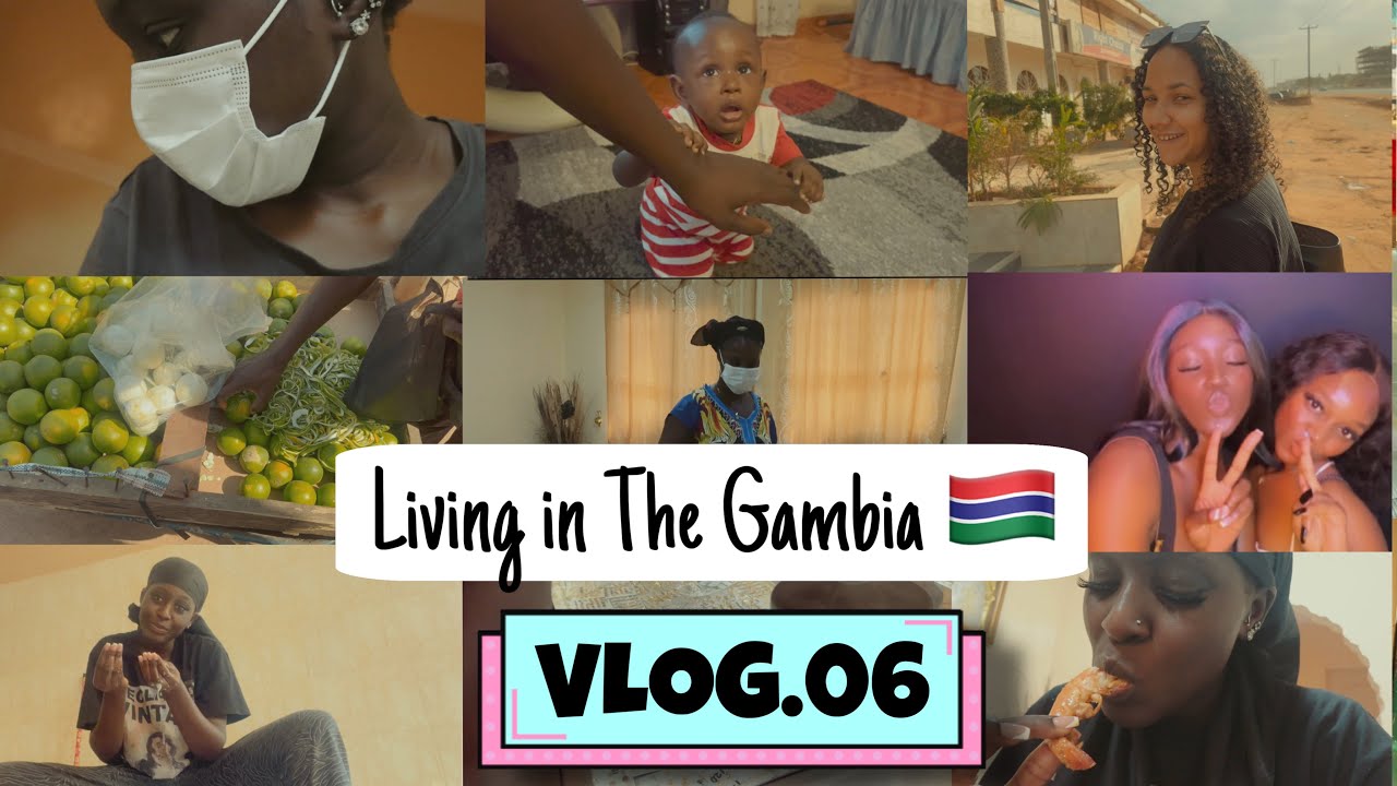 Living in The Gambia Vlog.06 | Manicure, Pedicure & Wax | Beginning to fix our 20+ yr old house Vlog