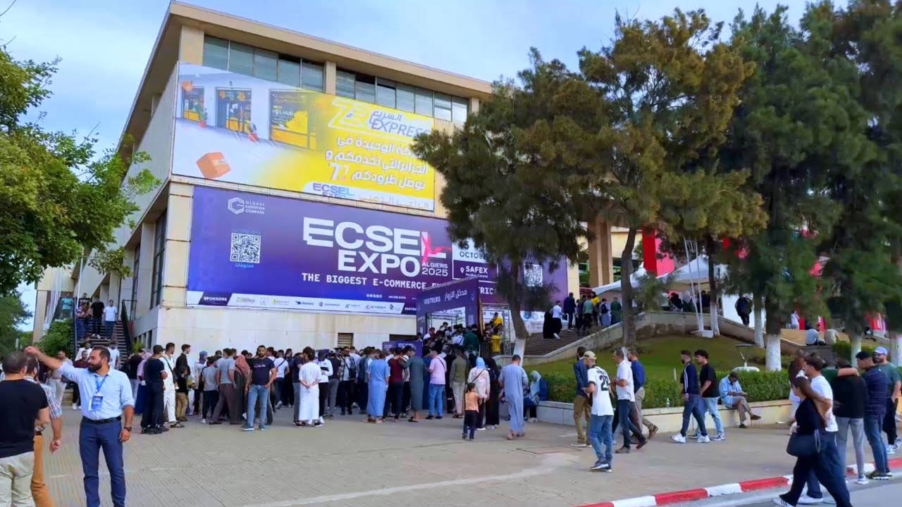 اقبال كبير.. جولة في صالون التجارة الإلكترونية والخدمات الرقمية بقصر المعارض الجزائر العاصمة