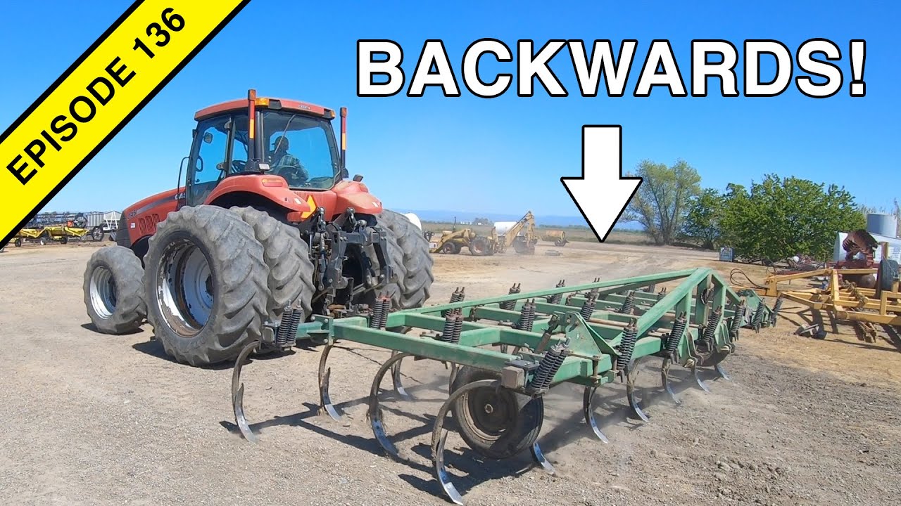 Tractor Fail | Backwards Plow | Planting Rice 2020