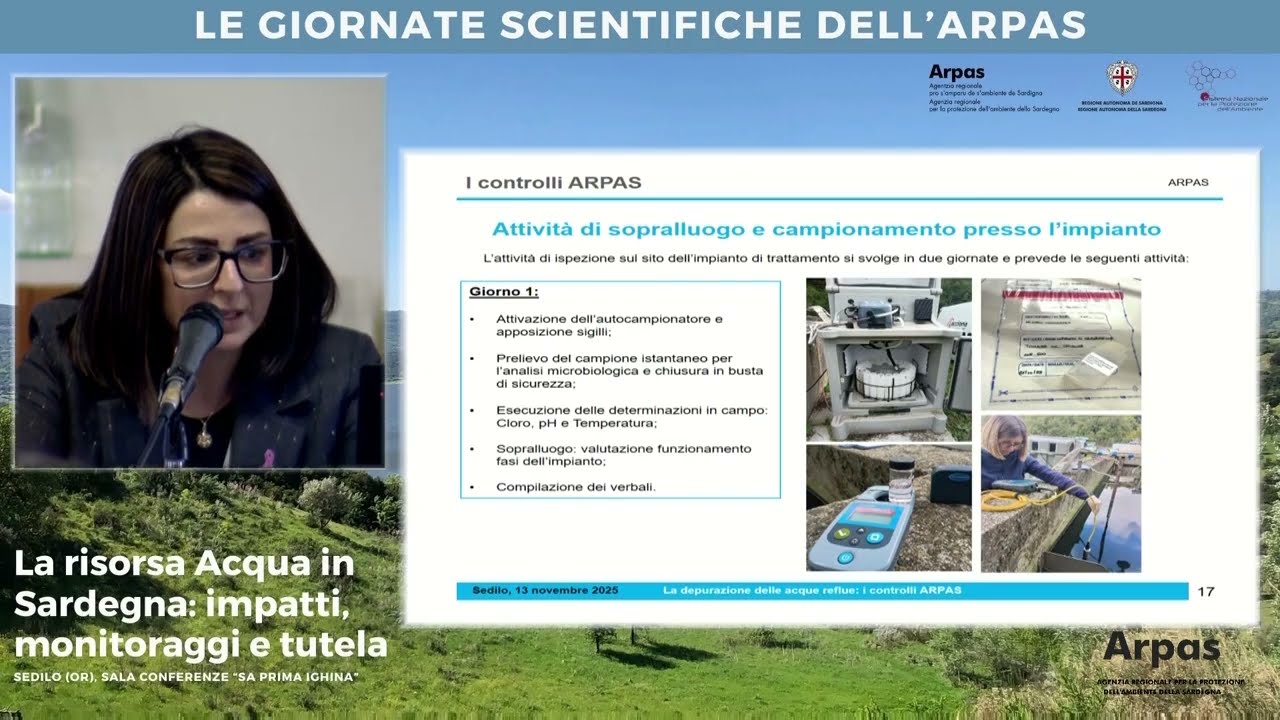 Jenni Dessolis e Valeria Matta | La depurazione delle acque reflue: i controlli ARPAS