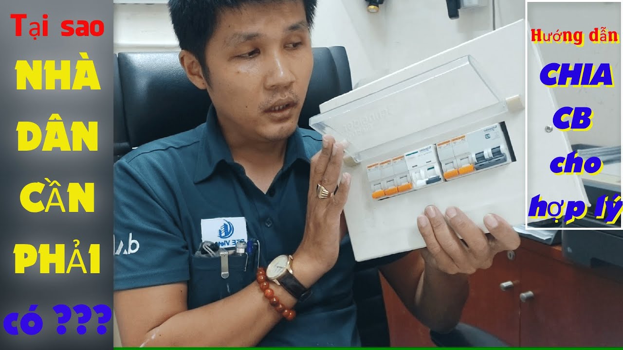 TỦ ĐIỆN GIA ĐÌNH || Cách Chia CB và Đấu Nối Tủ Điện Nhà Dân Dụng Sao Cho Hợp Lý ???